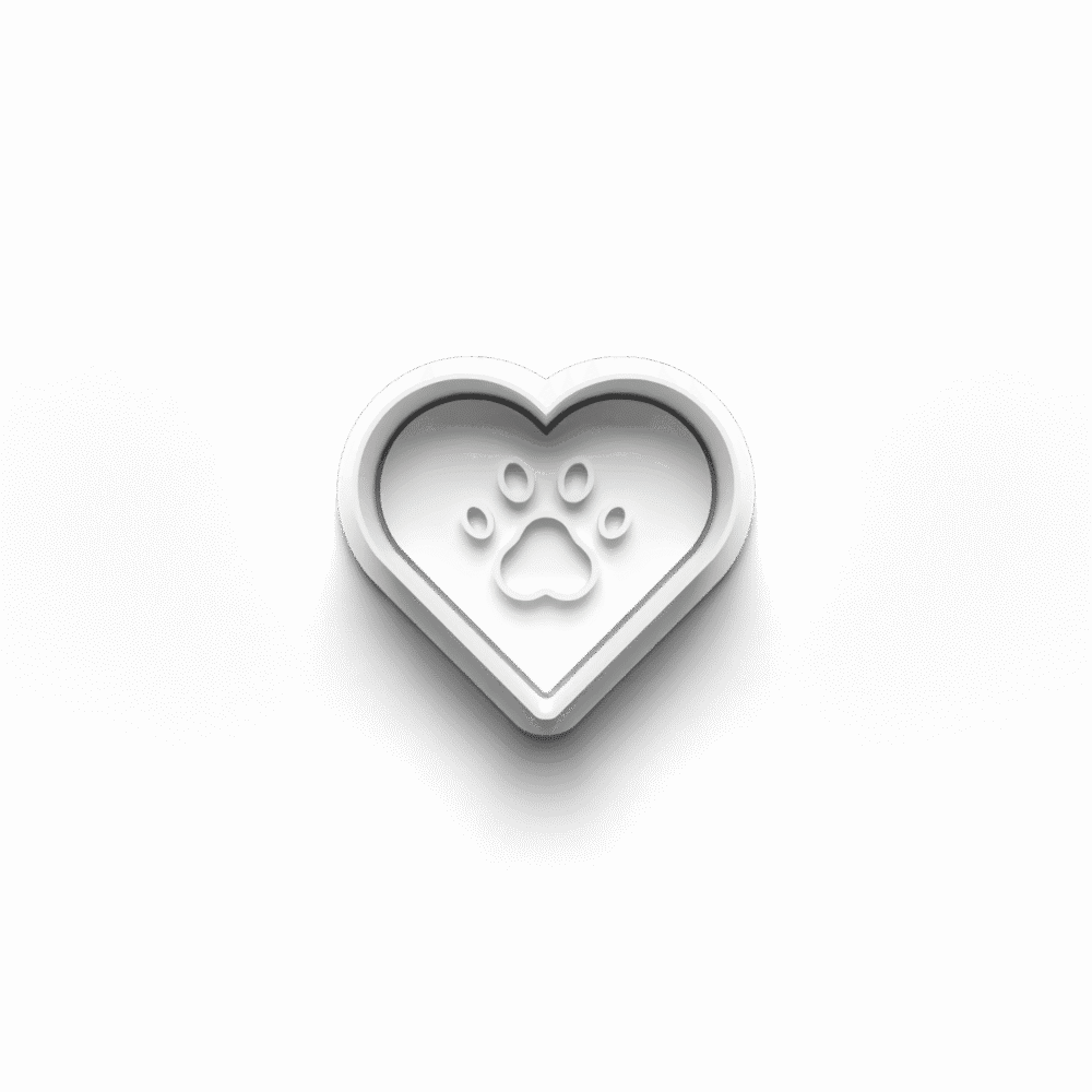 Srdíčko s tlapkou